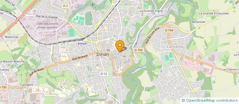 localisation de l'entreprise MADAME LISA DONNELLY à DINAN