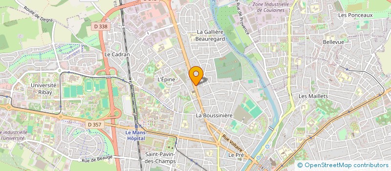 localisation de l'entreprise MADAME LISA DROBECQ à LE MANS
