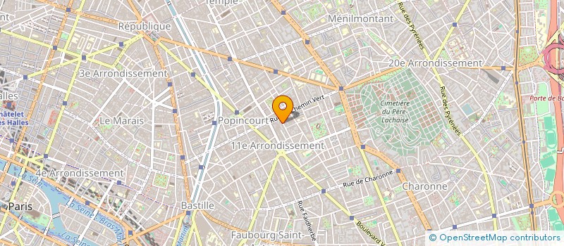 localisation de l'entreprise MADAME LISA DUBOIS  PARIS