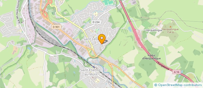 localisation de l'entreprise MADAME LISA DUBOIS  SAINT-LEONARD