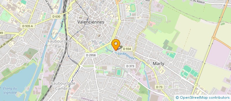 localisation de l'entreprise MADAME LISA DUDENEY à VALENCIENNES