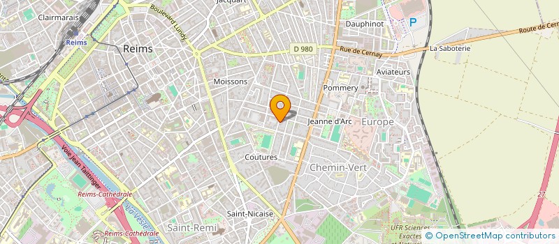 localisation de l'entreprise MADAME LISA DUMONT  REIMS