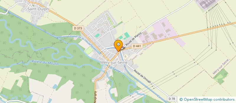 localisation de l'entreprise MADAME LISA EINHORNY  MERY-SUR-SEINE