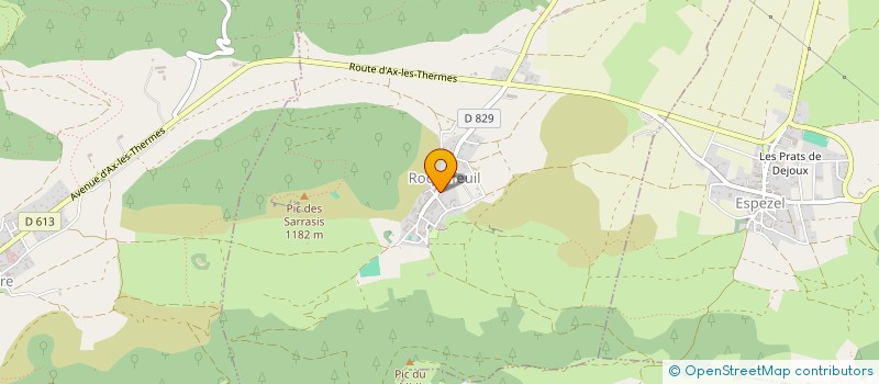 localisation de l'entreprise MADAME LISA ESCUDERO ESCUDERO  BELCAIRE