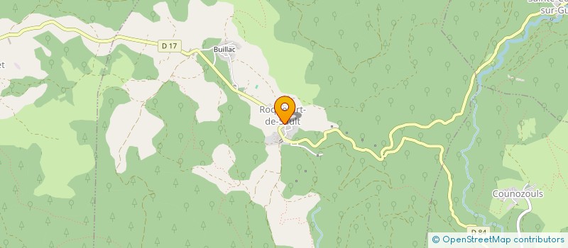 localisation de l'entreprise MADAME LISA ESCURE  ROQUEFORT-DE-SAULT