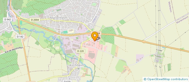 localisation de l'entreprise MADAME LISA ESTNER  MARLENHEIM