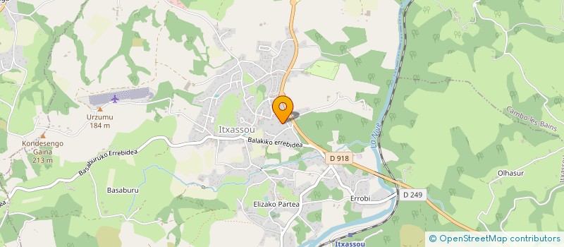 localisation de l'entreprise MADAME LISA ETCHEGARAY  ITXASSOU