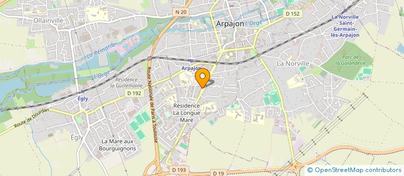 localisation de l'entreprise MADAME LISA EXIME à ARPAJON