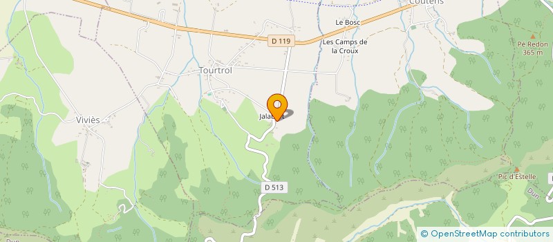 localisation de l'entreprise MADAME LISA FALCOU à TOURTROL