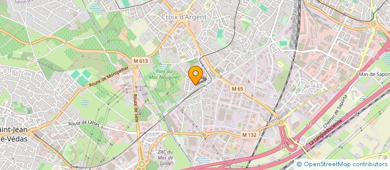 localisation de l'entreprise MADAME LISA FANCH LEBER à MONTPELLIER