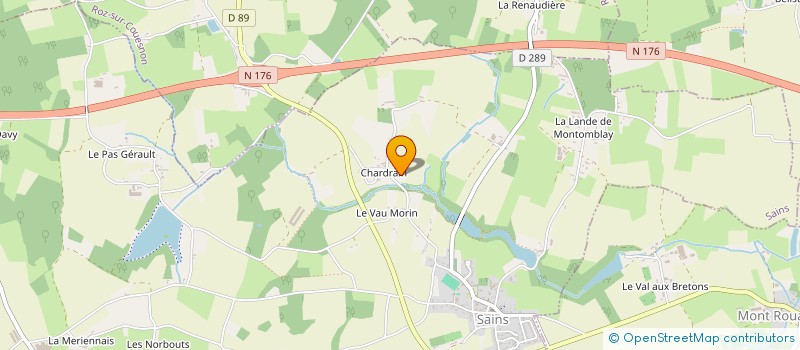 localisation de l'entreprise MADAME LISA FAUCON  SAINS