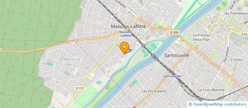 localisation de l'entreprise MADAME LISA FEINGOLD à MAISONS-LAFFITTE