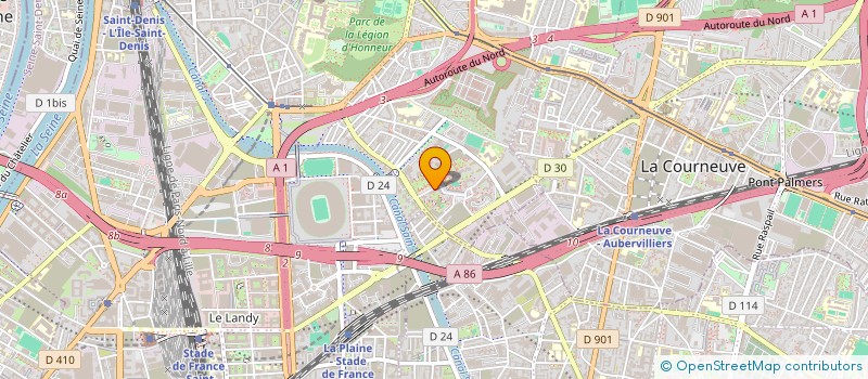 localisation de l'entreprise MADAME LISA FERNANDES  SAINT-DENIS