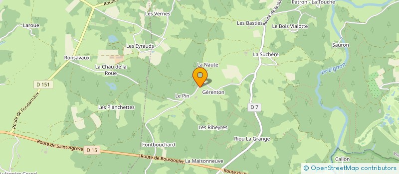 localisation de l'entreprise MADAME LISA FERRIER à LE CHAMBON-SUR-LIGNON