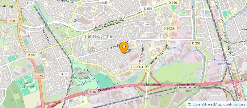 localisation de l'entreprise MADAME LISA FOLLET à DUNKERQUE