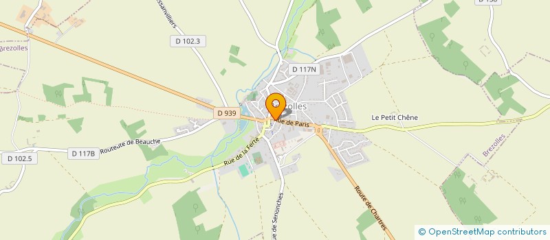 localisation de l'entreprise MADAME LISA FONTAINE à BREZOLLES