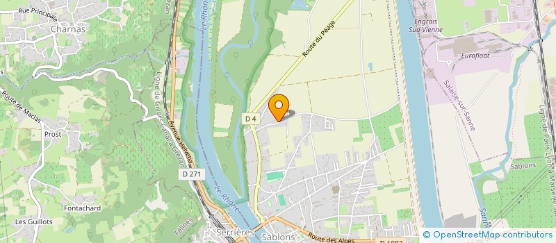 localisation de l'entreprise MADAME LISA FORATO  SABLONS