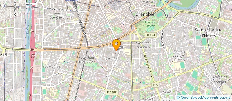 localisation de l'entreprise MADAME LISA GAMMINO à GRENOBLE