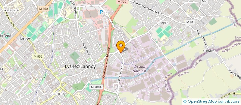 localisation de l'entreprise MADAME LISA GARDIN  SAILLY-LEZ-LANNOY