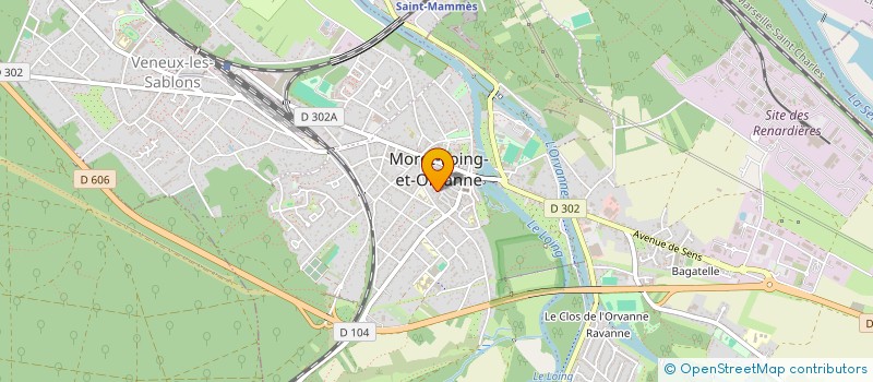 localisation de l'entreprise MADAME LISA GARDNER à MORET-LOING-ET-ORVANNE