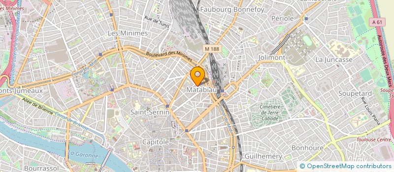 localisation de l'entreprise MADAME LISA GASNIER à TOULOUSE