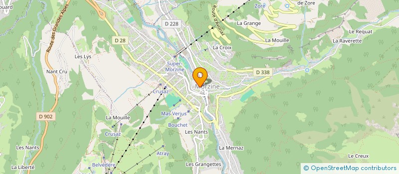 localisation de l'entreprise MADAME LISA GAUTIER à MORZINE