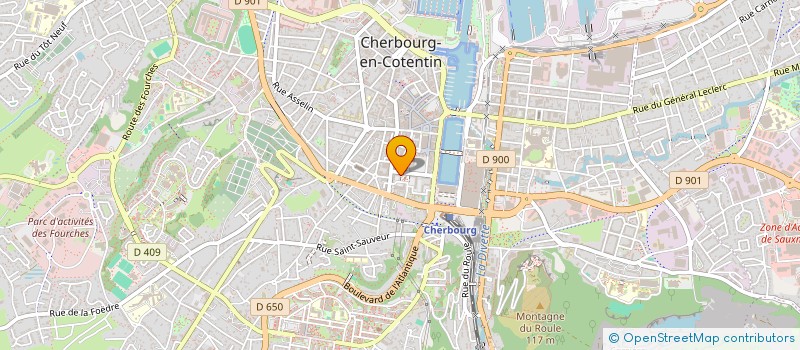 localisation de l'entreprise MADAME LISA GENEAU  CHERBOURG-EN-COTENTIN