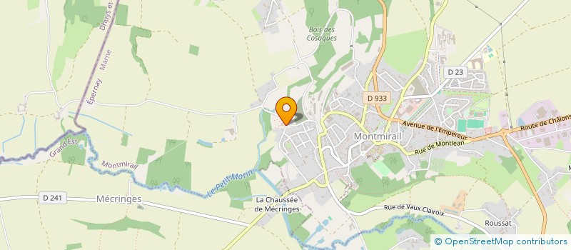 localisation de l'entreprise MADAME LISA GIGUET à MONTMIRAIL