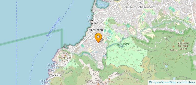 localisation de l'entreprise MADAME LISA GIORGI à MARSEILLE