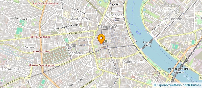 localisation de l'entreprise MADAME LISA GIRARD-FABRE  BORDEAUX