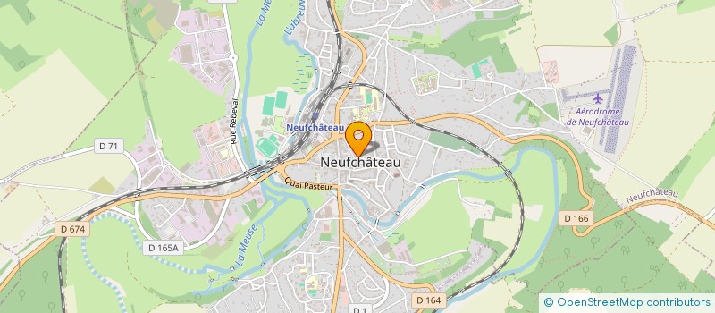 localisation de l'entreprise MADAME LISA GLAUDY  NEUFCHATEAU