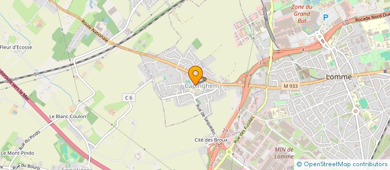 localisation de l'entreprise MADAME LISA GODBILLE à LILLE