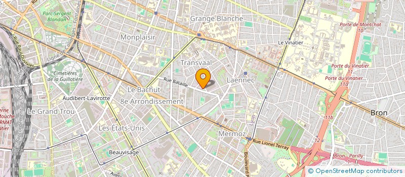 localisation de l'entreprise MADAME LISA GONCALVES  LYON