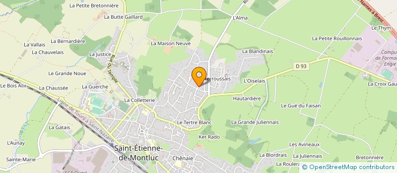 localisation de l'entreprise MADAME LISA GONZALEZ  SAINT-ETIENNE-DE-MONTLUC