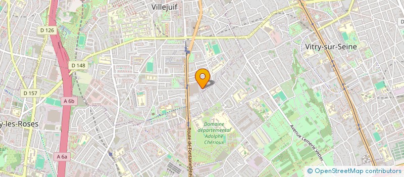 localisation de l'entreprise MADAME LISA GONZALEZ DAPAZ  VILLEJUIF