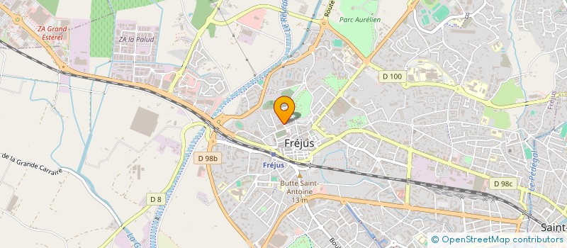 localisation de l'entreprise MADAME LISA GRAILLON à FREJUS