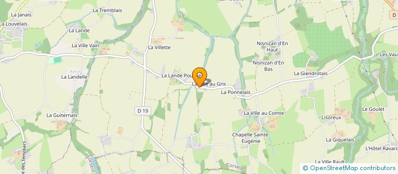 localisation de l'entreprise MADAME LISA GUILLEMOT  CORSEUL