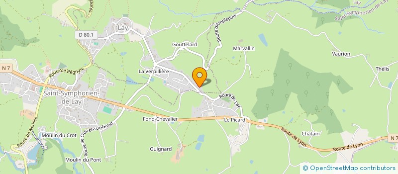 localisation de l'entreprise MADAME LISA GUILLON  LAY