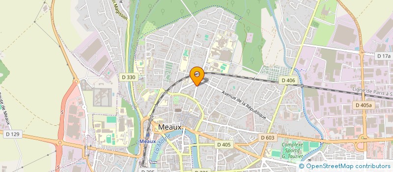 localisation de l'entreprise MADAME LISA HADDAD à MEAUX
