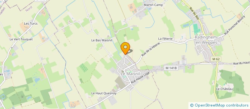 localisation de l'entreprise MADAME LISA HAMACHE  LE MAISNIL