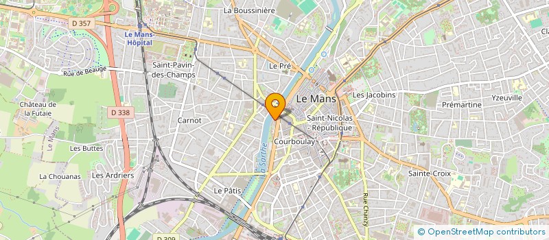 localisation de l'entreprise MADAME LISA HERSANT  LE MANS