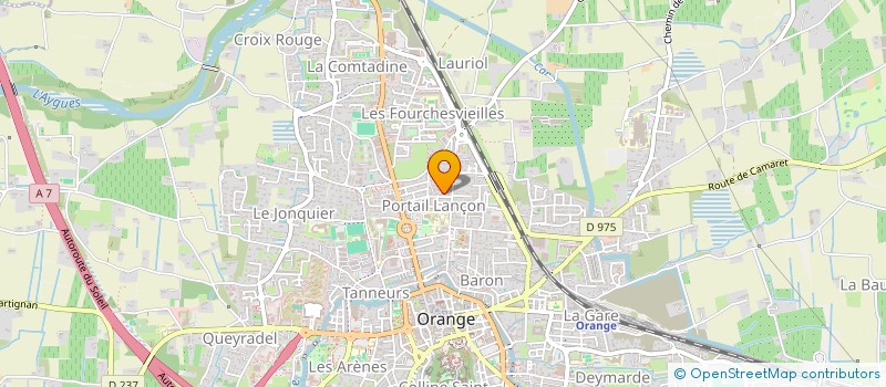 localisation de l'entreprise MADAME LISA HOELLERER-DURAND à ORANGE