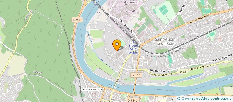 localisation de l'entreprise MADAME LISA HURE  SAINT-DESIR