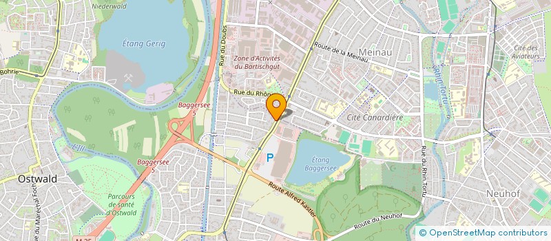 localisation de l'entreprise MADAME LISA IMLOUL  ILLKIRCH-GRAFFENSTADEN