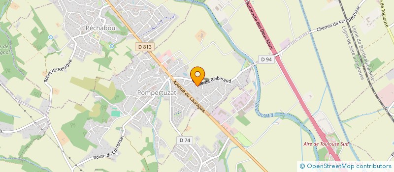 localisation de l'entreprise MADAME LISA IRIGARAY  POMPERTUZAT