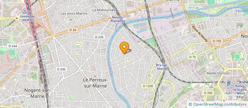 localisation de l'entreprise MADAME LISA KHAROUBI  BRY-SUR-MARNE