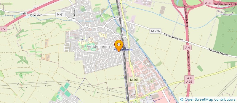 localisation de l'entreprise MADAME LISA KNAB  VENDENHEIM