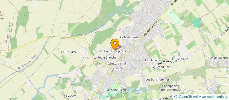 localisation de l'entreprise MADAME LISA KOBAL à CLERY-SAINT-ANDRE