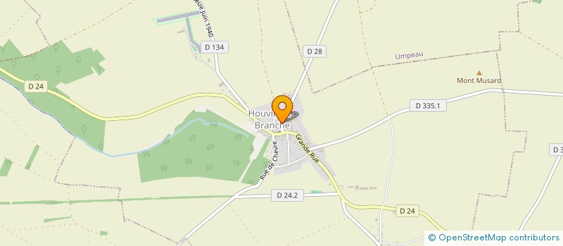 localisation de l'entreprise MADAME LISA KOLODZIEJ à HOUVILLE-LA-BRANCHE