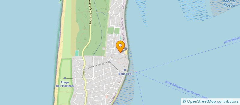 localisation de l'entreprise MADAME LISA LABESQUE  LEGE-CAP-FERRET